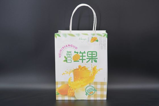 Sturdy Biodegradable Kraft Paper Bags Eco Friendly Materials Choice